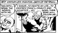 The 9th Phantom swearing the Oath of the Skull.